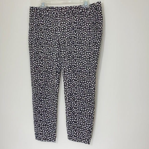 Mercantile Black/White Heart Winnie Pants, Size 14 - Picture 4 of 14